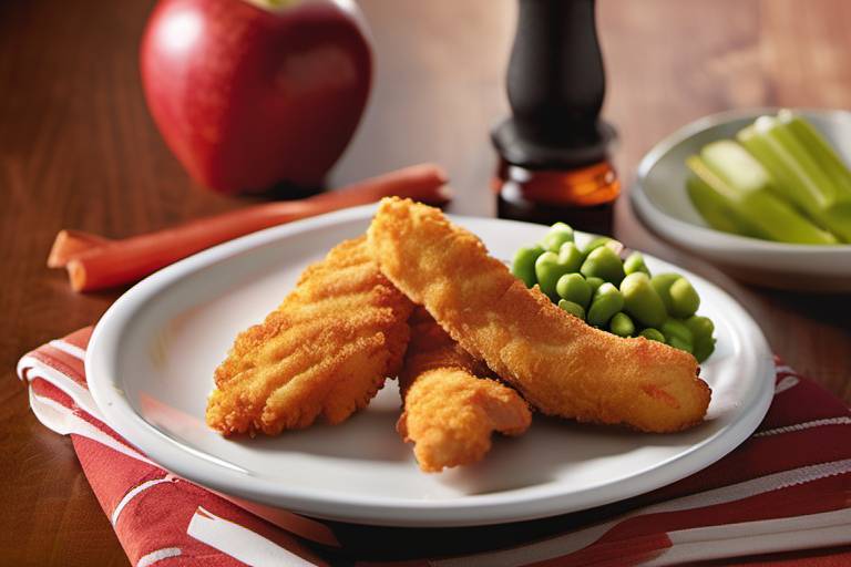 APPLEBEE'S, chicken tenders, from kids' menu