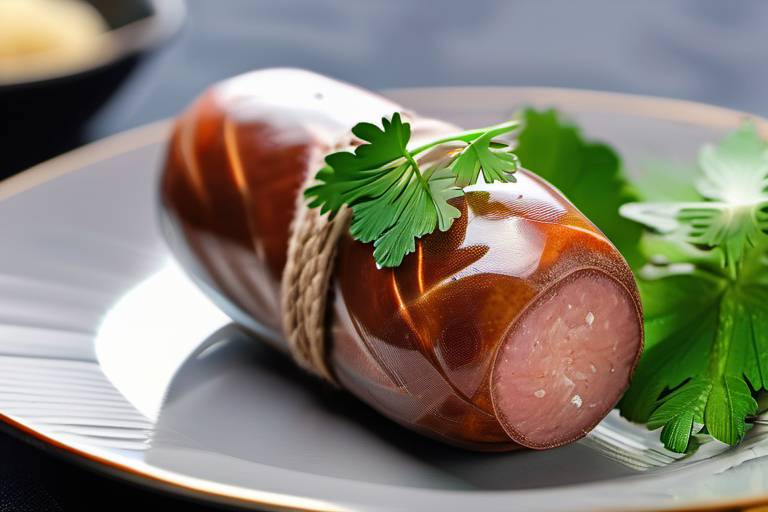 Alpine Delight Swiss Kalberwurst Sausage Recipe for a Hearty Breakfast