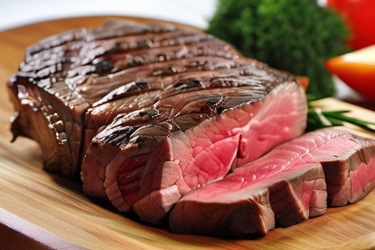 Beef, flank, steak, separable lean only, trimmed to 0" fat, all grades, cooked, broiled