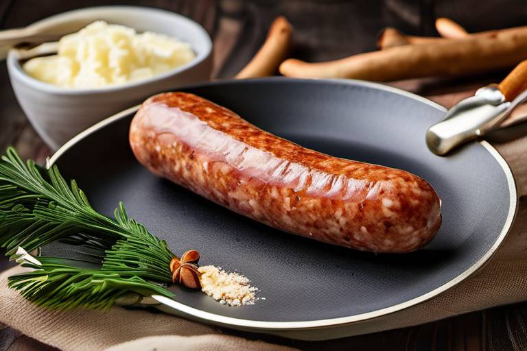 Scandinavian Delight: Homemade Medisterpølse - A Sausage Sensation!