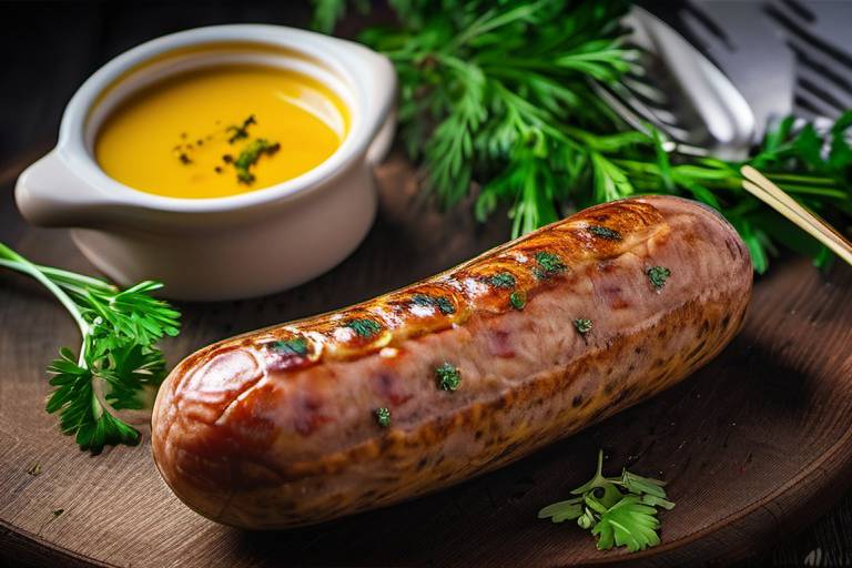 Alpine Delight Swiss Kalberwurst Sausage Recipe for a Hearty Breakfast