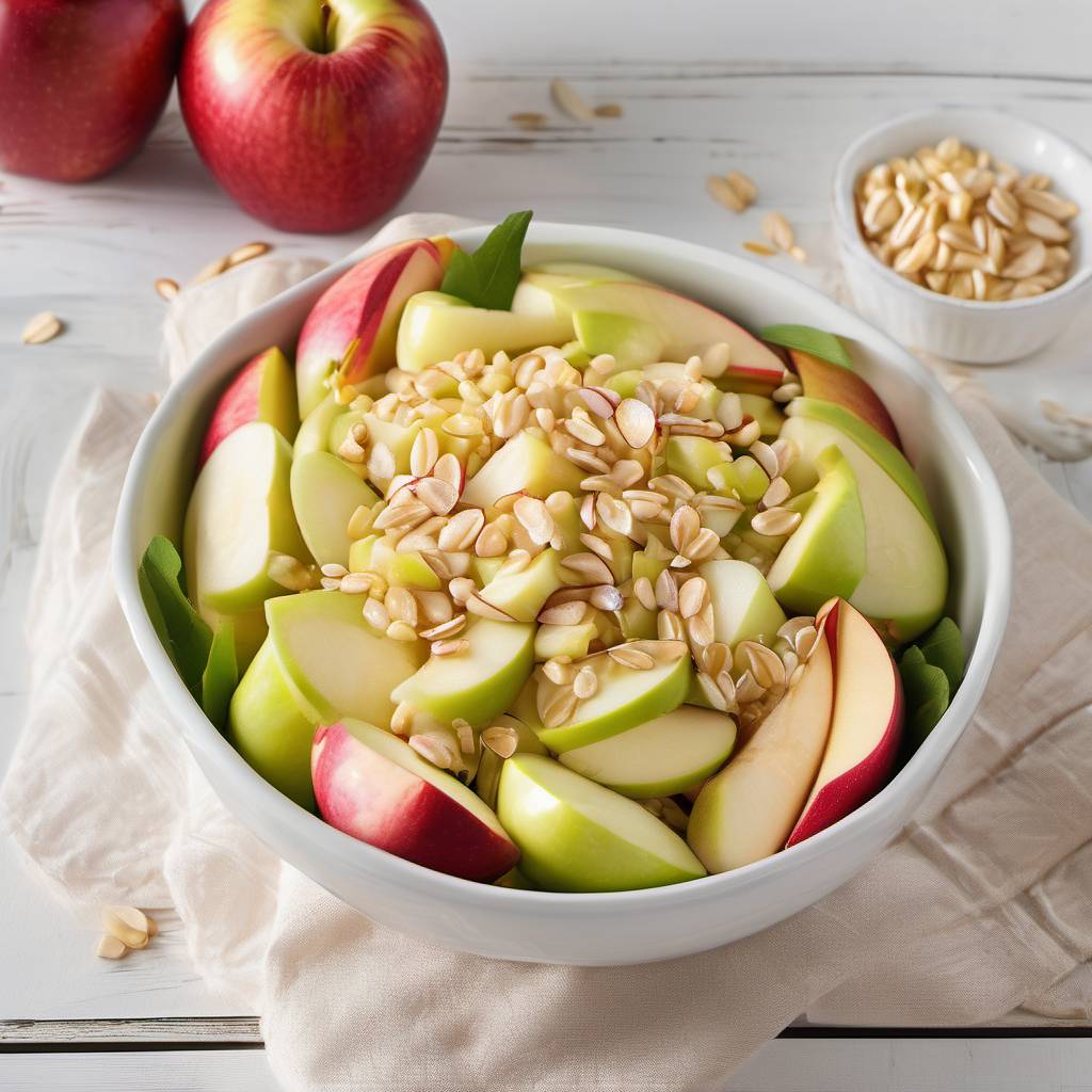 Golden Harvest Apple Kamut Salad: A Tanzanian Twist