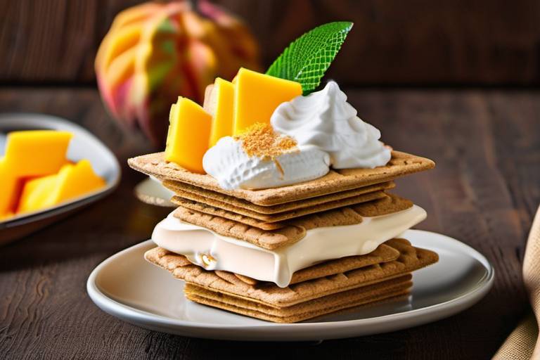 Mango Float A Tropical Twist on a Classic Dessert!