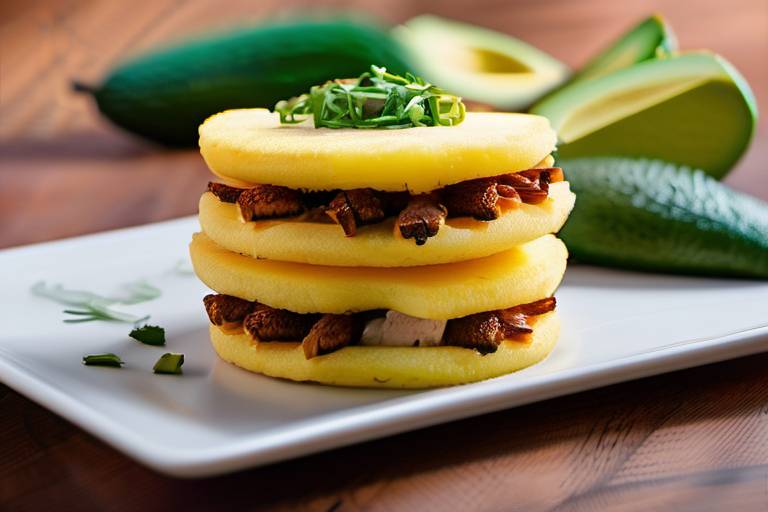 Colombian Comfort: Arepa Boyacense - A Savory Stuffed Delight!