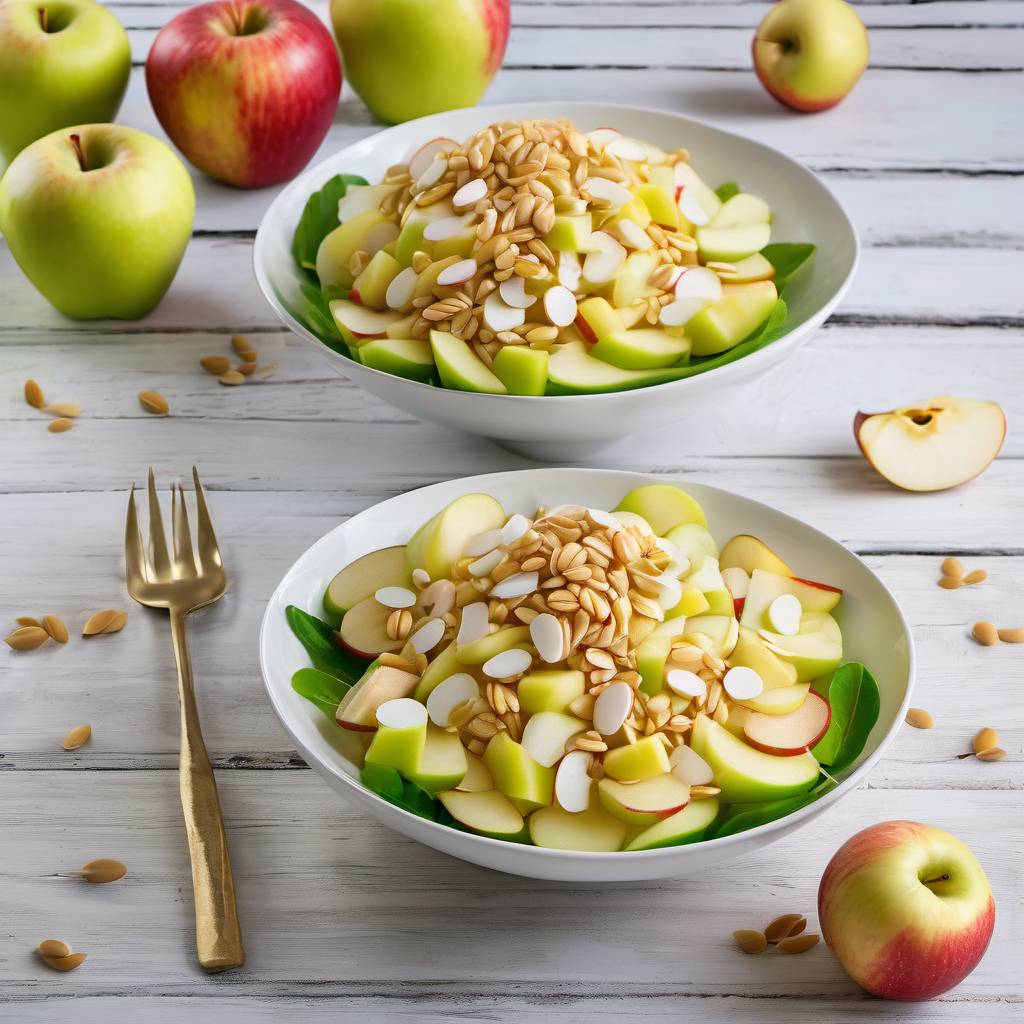 Golden Harvest Apple Kamut Salad: A Tanzanian Twist