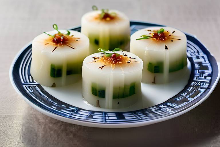 Steamed Rice Cake (Chwee Kueh)