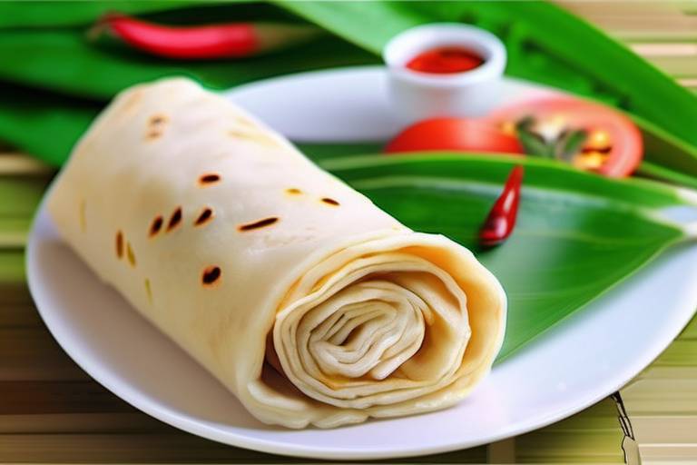 Wrap and Roll Mastering the Art of Homemade Wrap Rotis