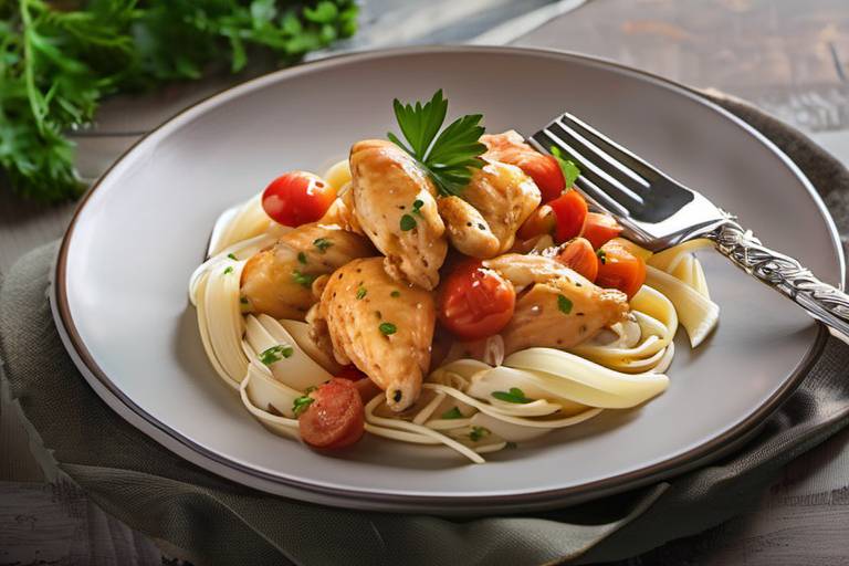 Ligurian Chicken Delight Fricassea Di Pollo Alla Ligure