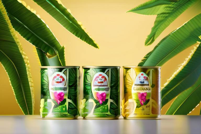 Guanabana nectar, canned