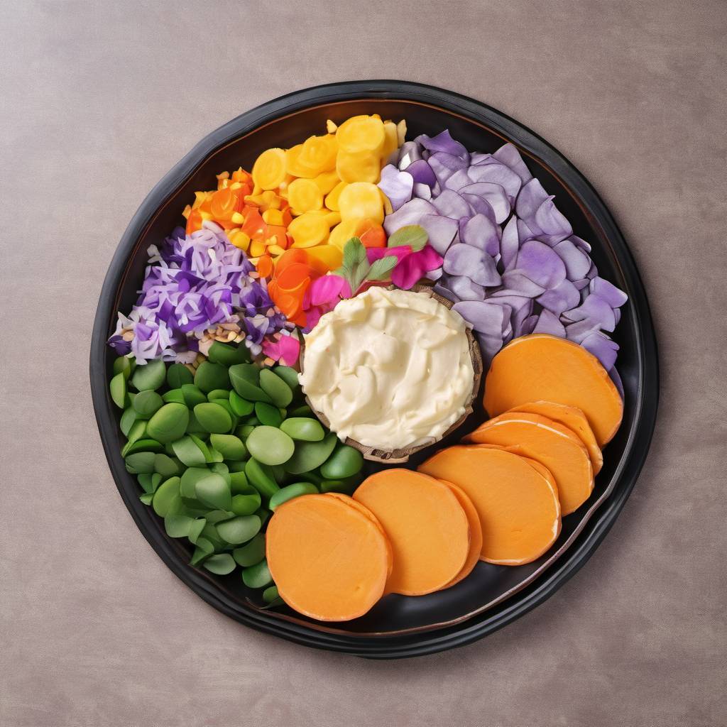 Cheez Whiz Yam Bake with Crispy Taro Chip Topping