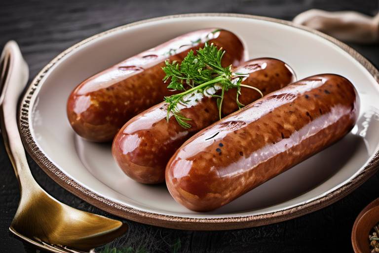 Alpine Delight Swiss Kalberwurst Sausage Recipe for a Hearty Breakfast